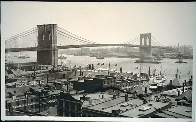 The Brooklyn Bridge - 1883 Significance: a symbol of