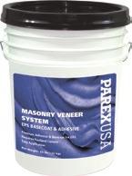 Component Products for Parex USA Masonry Veneer Systems Component
