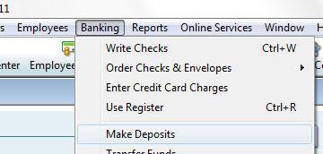 Deposit = Total Payments - Total Merchant Account Fees epnplugin records approved transactions in the Undeposited Funds section of QuickBooks.