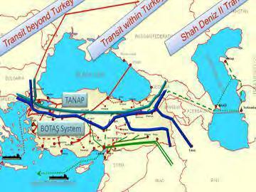 TANAP Pipeline Initial capacity of TANAP is 16bn cubic metres (It's planned to increase it by 32bn?
