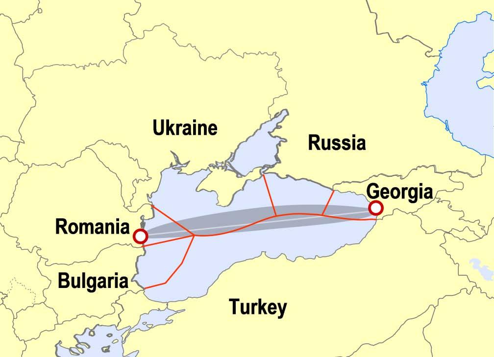 There are no legal barriers to White Stream International and National laws define the rights and obligations Precedent: Blue Stream pipeline has already crossed the Black Sea Key legal issues: