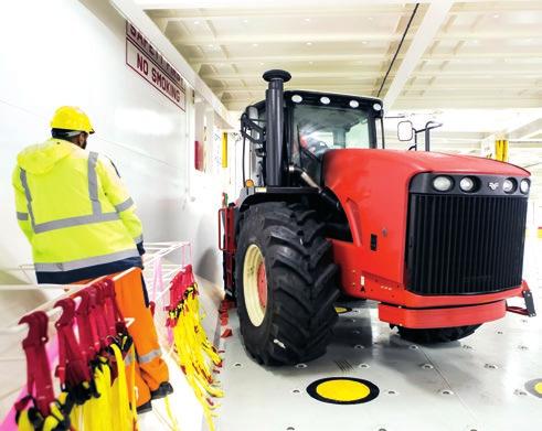 Höegh Autoliners has extensive experience in transporting agricultural