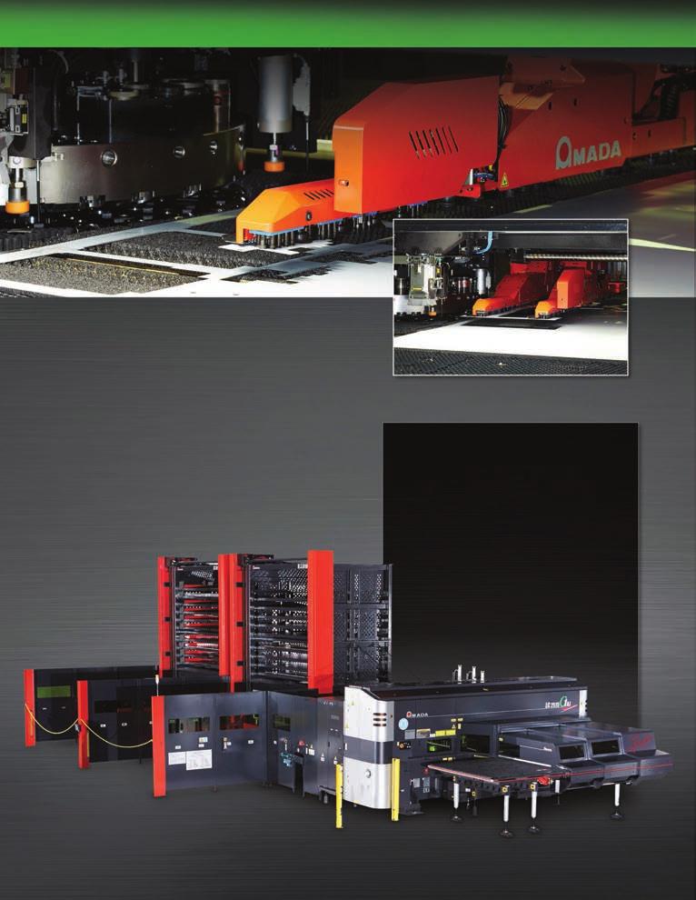 Automation Maximize Machine Productivity A redesigned TK Unit has two independently moving arms for enhanced versatility when unloading and stacking parts.
