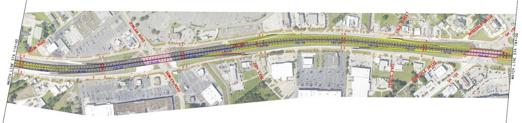 Proposed Roadway Design Odom Rd. to Lawrence Dr.