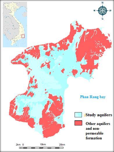 Introduction Hydrogeological condition The study focus on Coastal Quaternary aquifers of Ninh Thuan
