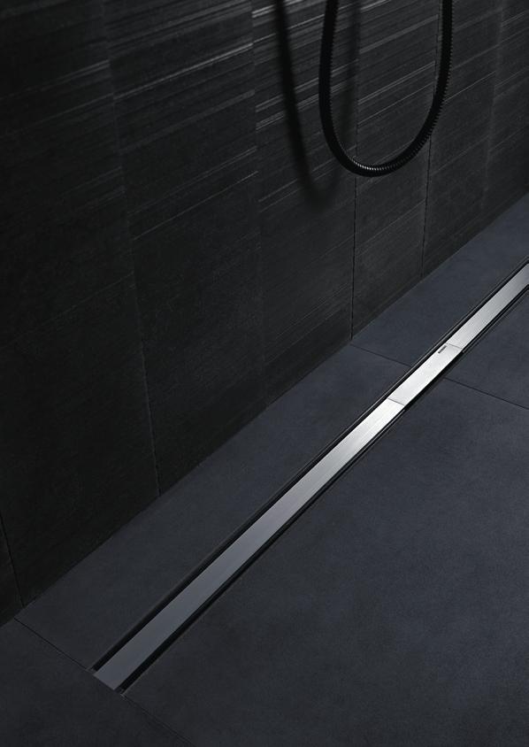 Floor-even showering is booming. More and more people want to have an open design in their showering area. Our systems for floor-even showering offer very individual solutions to fulfill these wishes.