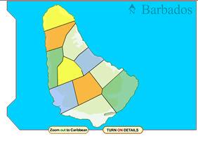 Geography of Barbados Most easterly island of the Lesser Antilles (13.4 o N latitude, 59.37 o W longitude) 431 km 2.