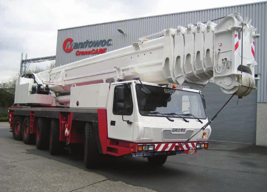 BEFORE AFTER Rebuilds EnCORE means your crane is rebuilt by factory trained technicians to meet OEM standards.