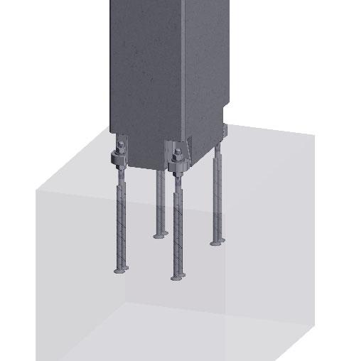 Installation of PEC Column Shoe Erection of precast concrete column step by step.