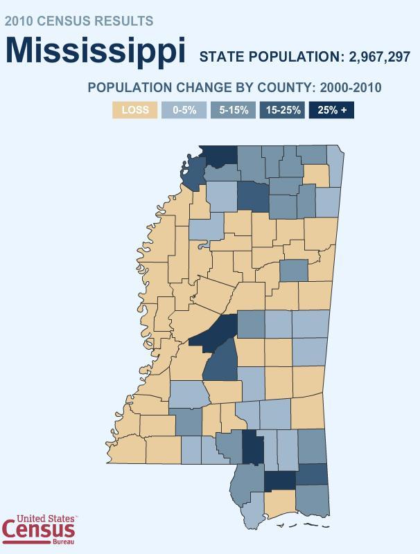 DEMOGRAPHICS Population Details DeSoto County 2000: 107,199 2010: 161,252 Between 2000 and 2010, DeSoto County experienced a 50.