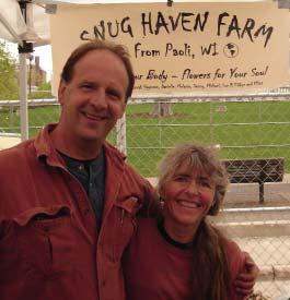 PROFILE Snug Haven Farm Judy Hageman and Bill Warner spinach@snughavenfarm.com Snug Haven Farm has modified the traditional definition of farming and extended-season marketing.