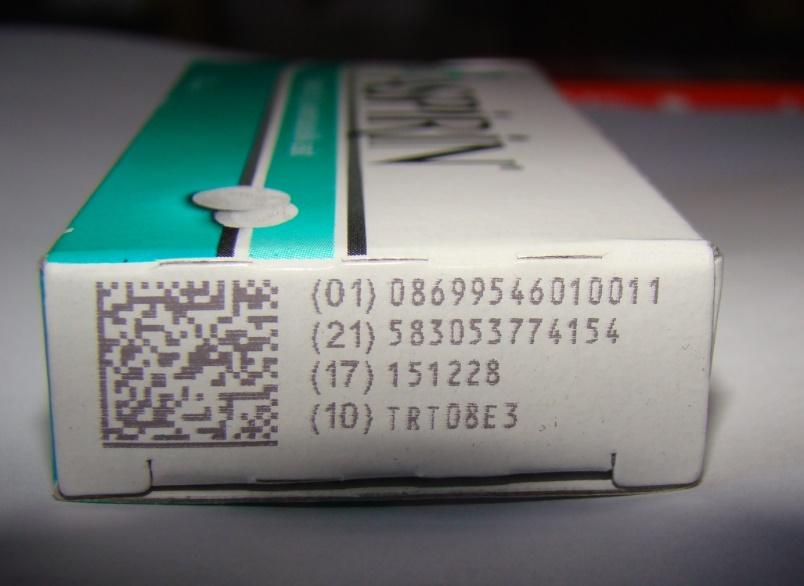 GS1 DataMatrix: The Favored 2D Carrier for Pharmaceuticals Product Identifier (GTIN) Serial
