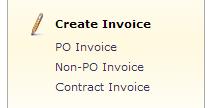 Contract Invoice Create