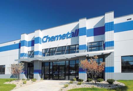 Largest surface teatment facility in the world (Jackson, MI, USA) Globally active, locally based The global business activities of Chemetall are based on tradition and experience dating all the way