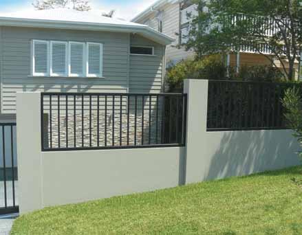 Great in front wall design Rated for all wind regions in Australia. Specific installation instructions will be supplied for cyclonic regions.