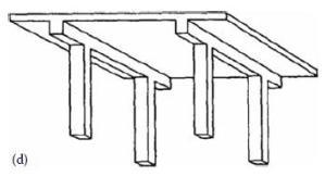 reinforcement was found to be (10) #5 bars. Shear reinforcement for the beam also came out to be #5 bars at 14 spacing.