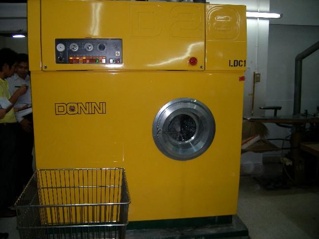 Emission control Use machine that complete cycle from cleaning to drying.
