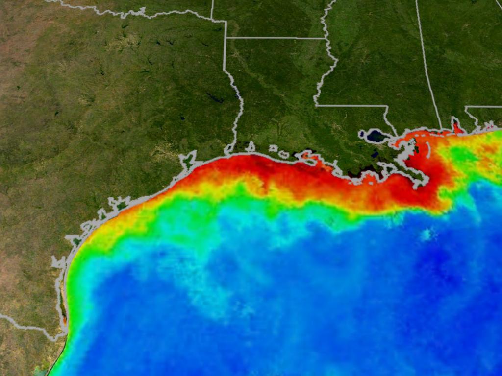 Dead zones 2015 Gulf of Mexico dead zone: