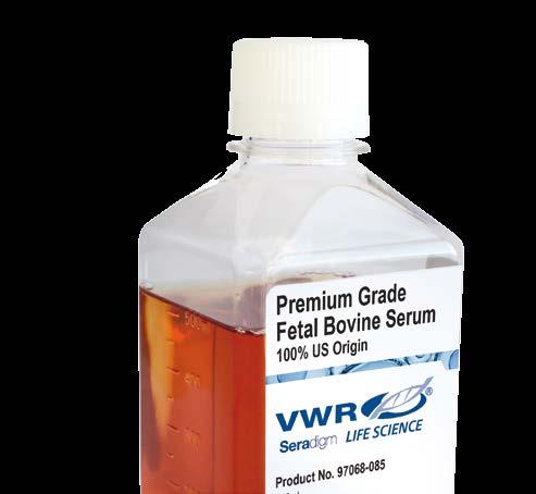 Enabling your process with innovative choice VWR Life Science Seradigm Production Chemicals VWR Single-Use Solutions