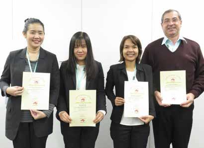 Human resources development to raise quality assurance levels The Ajinomoto Group is focused on human resources development to further improve quality assurance levels.