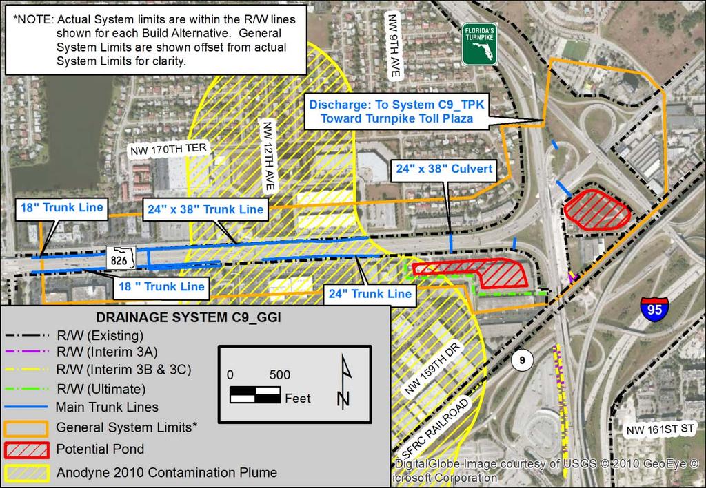 4.6 System C9_GGI 4.6.1 Existing Condition System C9_GGI consists of the northern part of the Golden Glades Interchange (GGI) and an adjacent section of SR 826 (Palmetto Expressway), as shown in Figure 4-6.
