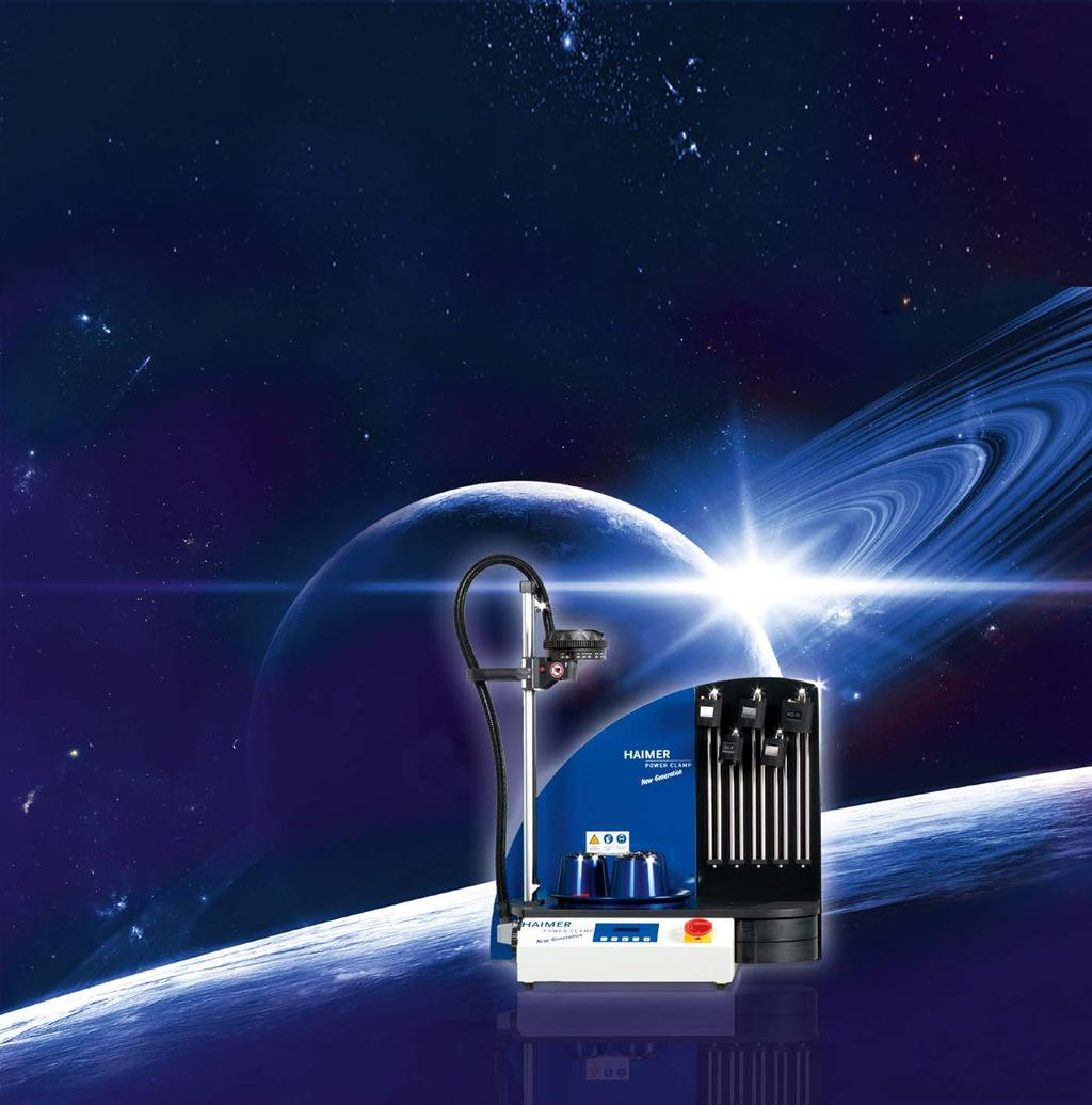 HAIMER Power Clamp: Reliable shrinking Fastest in the galaxy. Tooling Technology Shrinking Technology Balancing Technology Measuring Instruments Haimer USA, C 134 E.