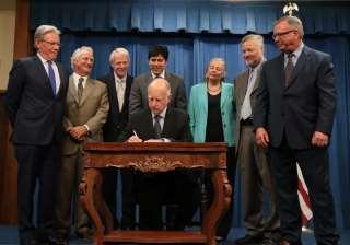 Gov. Brown signed the SGMA into law in Sept. 2014.