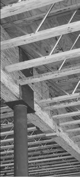 built-up beams usually site-fabricated bigger spans