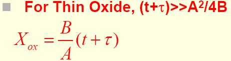 Oxidation Thermal