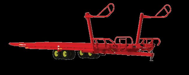 Bale Mover 1400 SPECIFICATIONS Configuration Horsepower Required Double Row 100 HP (75 kw) Overall Length 43' 9 ¼" (13.34 m) Transport Width 16' 8" (5.