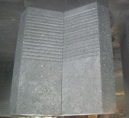 Schungite Cathode Side and Corner Block for Aluminum Electrolysis Product Description: Item Product Specification Unit Index Ash content % 8 True density g/cm3 1.90 Apparent density g/cm3 1.