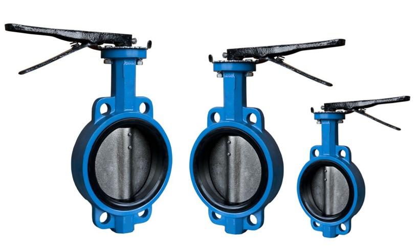 BUTTERFLY VALVES Concentric rubber lined Double