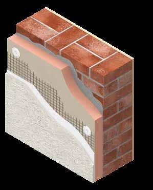 K5 External Wall Board EXTERNAL INSULATION FOR MASONRY WALLS Solid walled buildings Transforming and upgrading the appearance of existing buildings Refurbishment Insulated