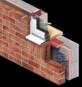 Cavity Closer INSULATED CAVITY CLOSERS FOR CLOSING CAVITIES AROUND WALL OPENINGS Wall Insulation Traditional cavity wall construction Window and door cavities Single sections fully filling cavities