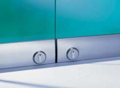 Rails & locks ARCOS Universal Door Rails DORMA TP/TA door and side rails co-ordinate in design, dimensions and finishes with all DORMA patch fittings including ARCOS.