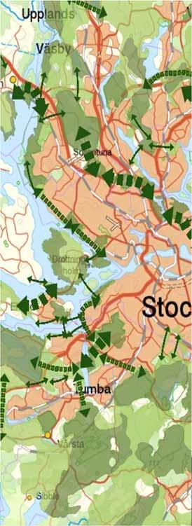 Stockholm County User Needs Temporal information regarding green structure