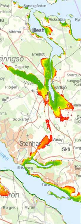 Stockholm County User Needs Accurate spatiotemporal information on waterbodies and their developments. Climate change is a very important factor in sustainable planning.
