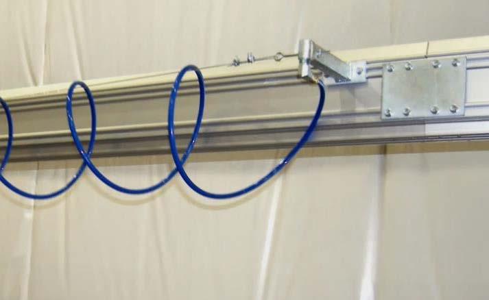 HOIST TROLLEY AND END STOP INSTALLATION (Refer to Figure 2) Note: This procedure may differ depending upon the festoon