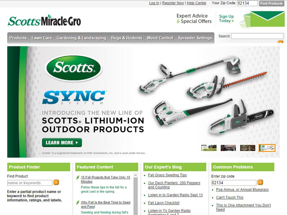 Scotts Miracle-Gro When it comes to lawn care, few brands are as well-known as Miracle-Gro.