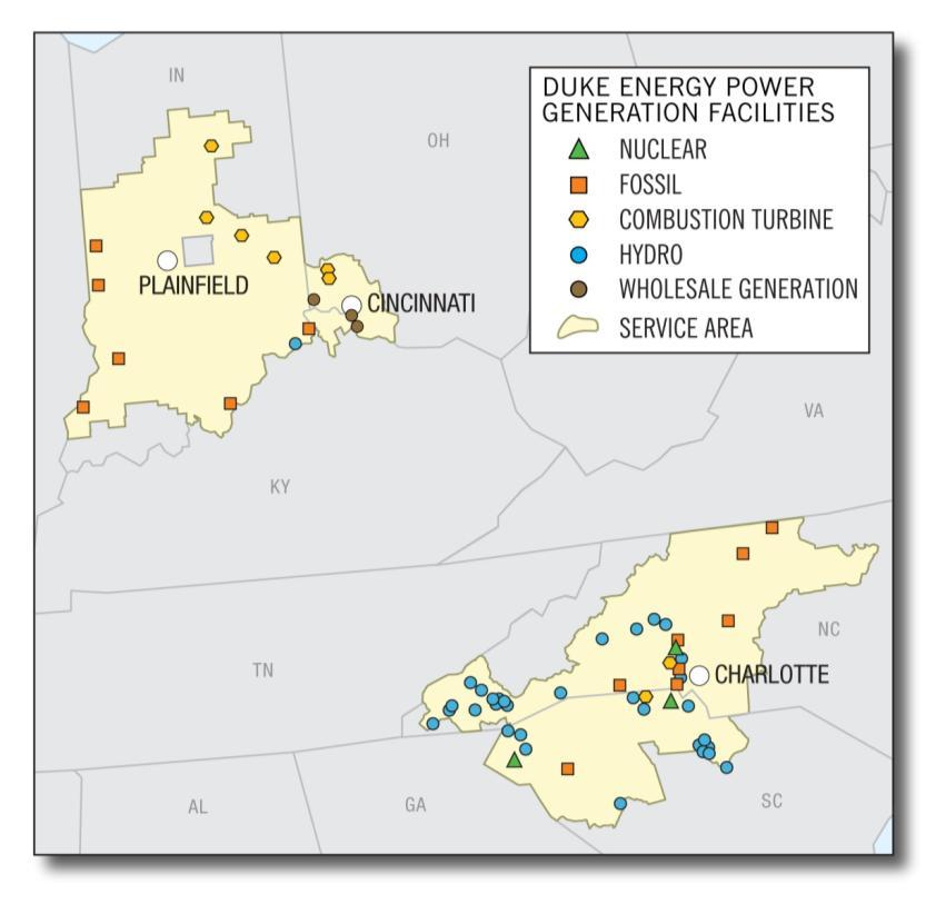 Duke Energy Overview - Today 5 states: NC, SC, OH, KY, IN 28,000
