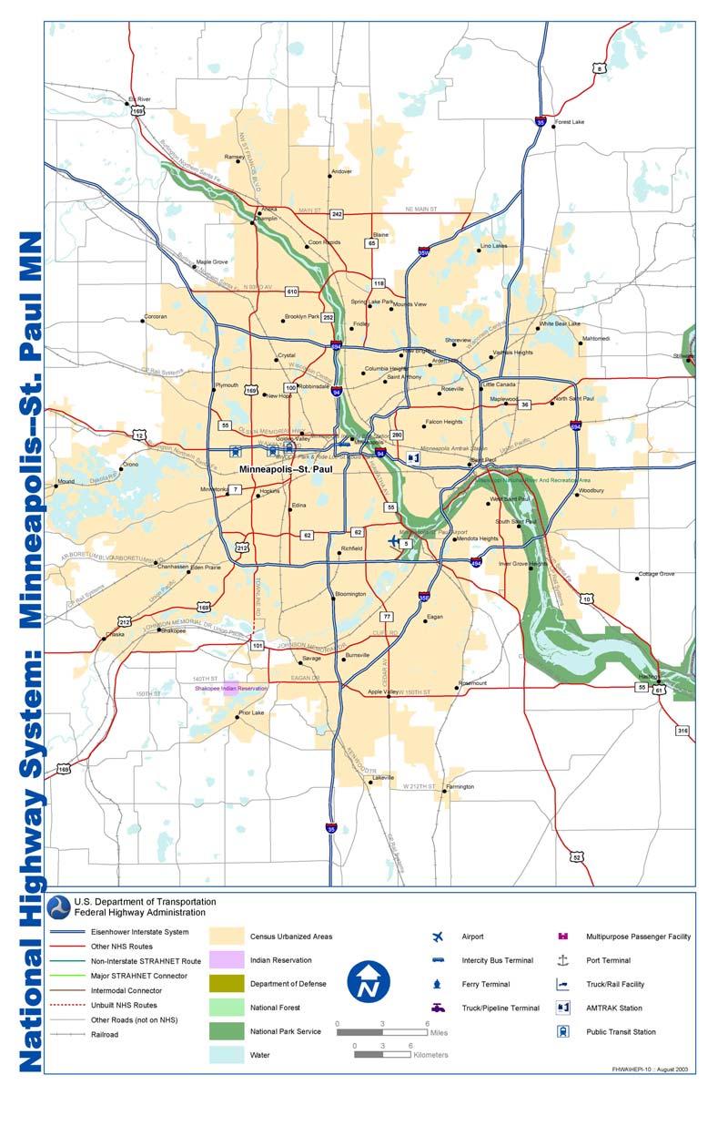 Exhibit 7 National Highway System (NHS): Minneapolis St.