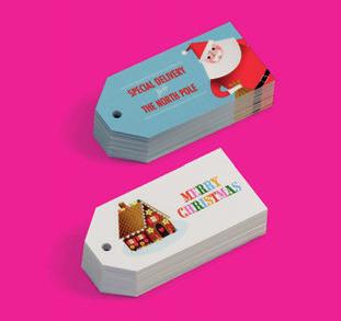 Gift tags We can design and