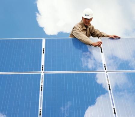 efficiency of solar panels Dyneema for