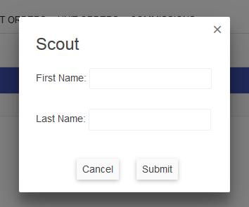 Scouts that have registered online selling accounts, and affiliated their accounts to your unit should already be displayed in your Scout list. Managing Scout List 1.