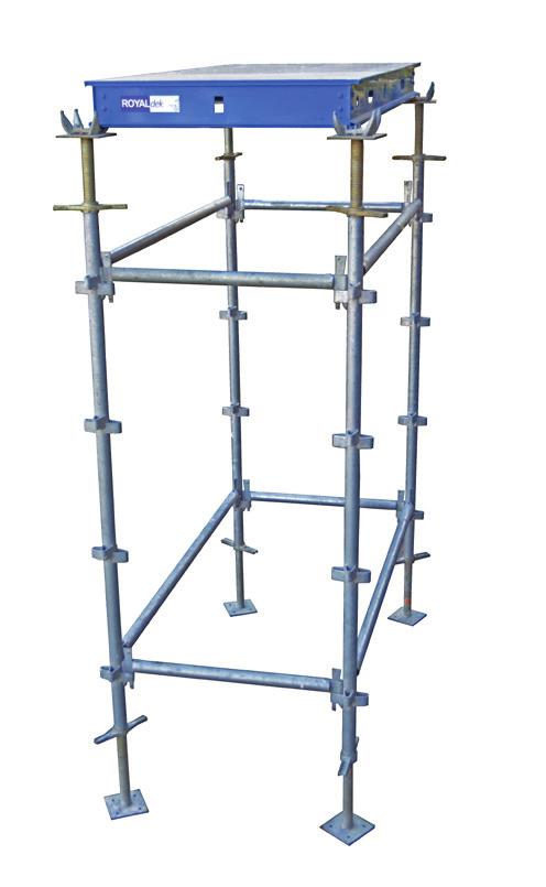 The system is quickly and easily installed and dismantled in a modular grid and can be used with