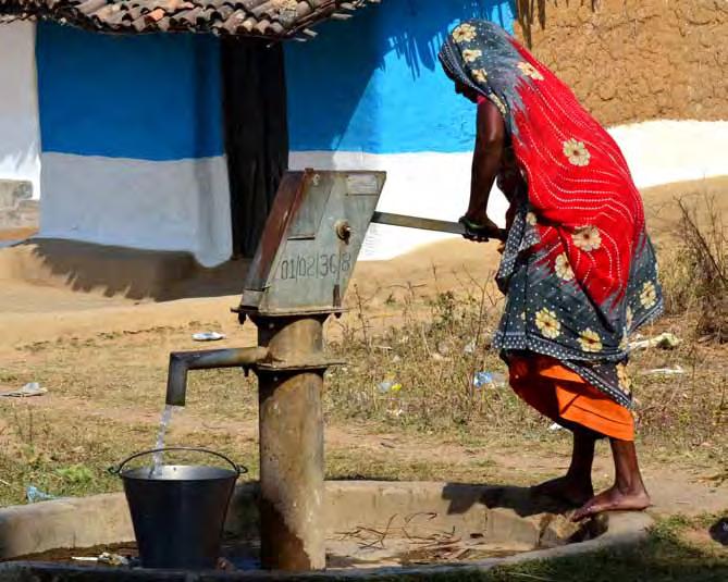 Part II: taking the Pulse: Measures of Water security and Policy Levers 25 AFP Collecting household water in India: Though great strides have been made, more than 65% of Asia and the Pacific s