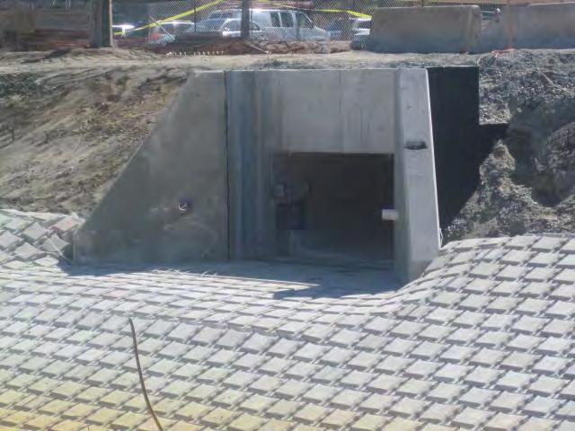drain on East Second