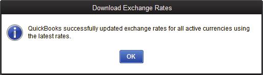 Let us update the exchange rates the easy way.