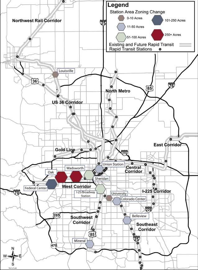zoning change since 2006 to allow for transit supportive densities.