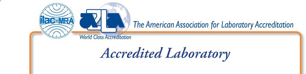 A2LA has accredited WESTMORELAND MECHANICAL TESTING & RESEARCH, INC.